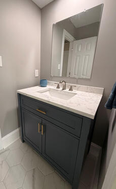 2nd full bathroom vanity