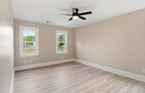 Master Bedroom with lots of natural light